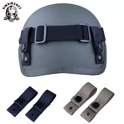 Tactical Combat Helmet Goggle Retention Straps MICH 2000 2001 2002 Helmet Sling • $7.99