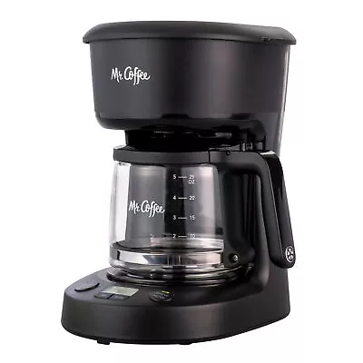 Mr. Coffee 5-Cup Programmable Coffee Maker 25 Oz. Mini Brew Black Fast Ship K1 • $26.99