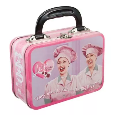 I Love Lucy 'Chocolate Factory' Lunchbox Tin Tote Call Me The Big Dipper Vandor • $11.95