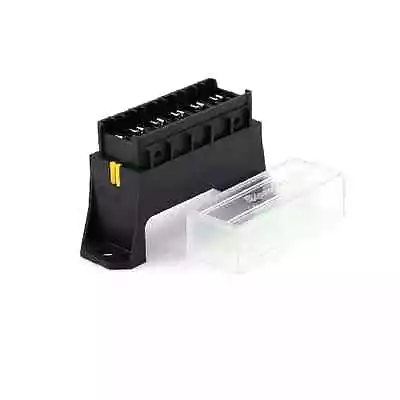 £3.25 • Buy 6 Way Blade Fuse Holder Box Fusebox  - Underside Connections 12V / 24V