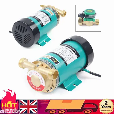 Hot Water Booster Mains Pressure Shower Pump Home Boost Domestic 120W  • £61