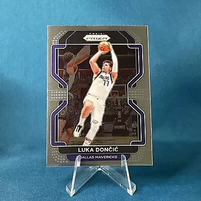 Luka Dončić 2021-22 Panini Prizm - Silver Prizm #223 Dallas Mavericks • $1.75