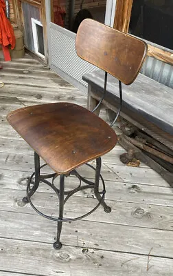 Vintage Toledo Drafting Stool Very Nice Condition • $269