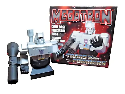 Transformers Hard Hero Megatron Cold-Cast Porcelain Bust Statue Limited (R) • $45