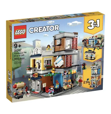 LEGO 31097 Creator Townhouse Pet Shop & Café Brand New And Sealed. Retired  • $199