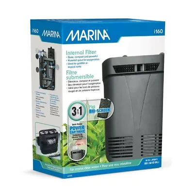 Marina I160 Filter Suitable For Aquariums Fish Tanks Upto 160L • £22.99