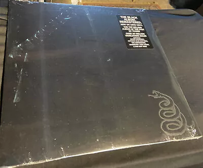 Metallica THE BLACK ALBUM Audiophile 180g 2 LPs Vinyl Remastered NEW Sealed MINT • $46.99