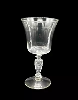 Boxed Set 4 VTG Libbey Glass Company Liberty Bell Ringing Crystal Water Goblets • $48.97