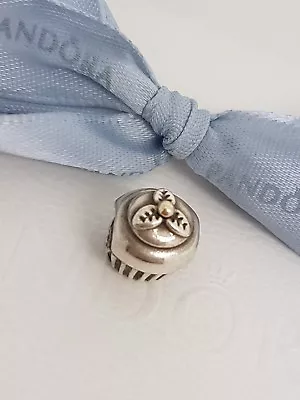$29 • Buy Authentic Genuine Pandora Sterling Silver 14k Gold Cupcake Charm 790417