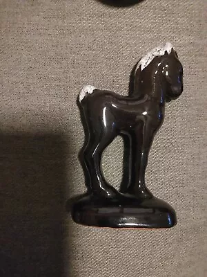 1 Vtg Red Clay Horse Souvenir Ludington Mich.  5  • $3