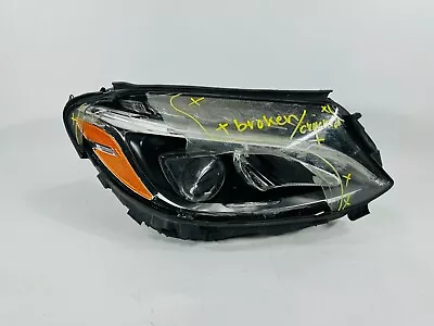 2015 2016 2017 2018 Mercedes C300 C350 C Class LED Headlight Right   PARTS ONLY • $118.80
