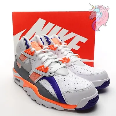 Mens Size 8.5 Nike Air Trainer SC High Auburn Bo Jackson DV2212-100 New Sneakers • $134.68