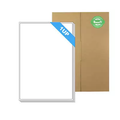BLUMAX A4 Labels White Matte 1UP-84UP Self Adhesive Office Mailing Paper Sticker • $19.50