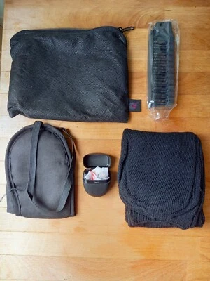 Qatar Airways Business Class Black Amenity Bag With Travel Accessories Kit • £1.50