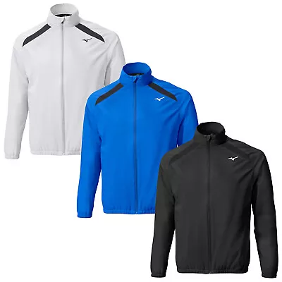 Mizuno Mens Breath Thermo Move Tech Jacket Golf Top Full Zip Lightweight • $74.61