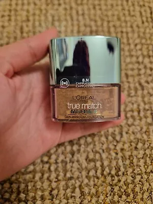 L'Oreal True Match Minerals Foundation Powder - 8N Cappuccino • £8.99