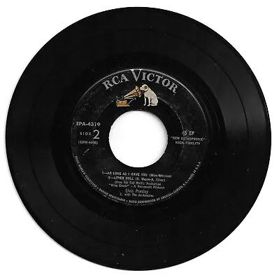 Elvis Presley 45 Ep's Lot Of 5 Records    • $12.50