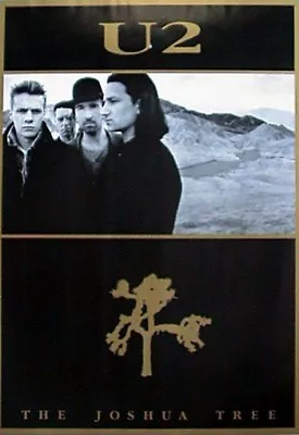 U2 POSTER The Joshua Tree Group Shot RARE NEW HOT 24X33 • $15.18