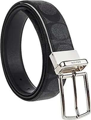 Coach Men's Buckle Belts Cut-To-Size Reversible • $89.99