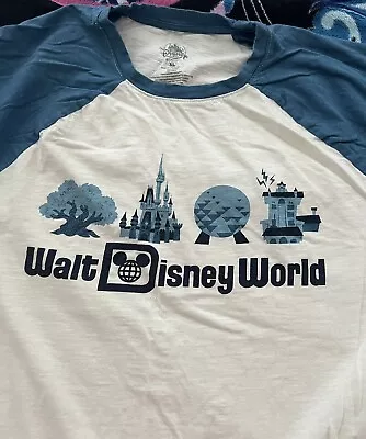 Walt Disney World Four Parks Shirt Size XL EUC Magic Hollywood Epcot DAK • $11