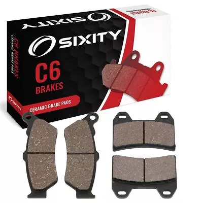 Front + Rear Ceramic Brake Pads 1998-2002 Victory V92C Set Full Kit Single Yd • $19.96