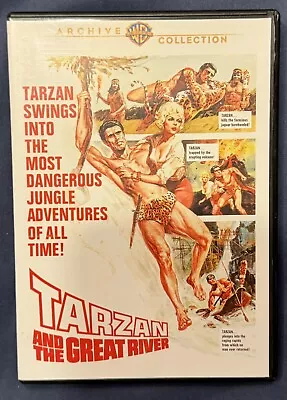 Tarzan And The Great River DVD WB Archive Collection 1967 Mike Henry • $9.99