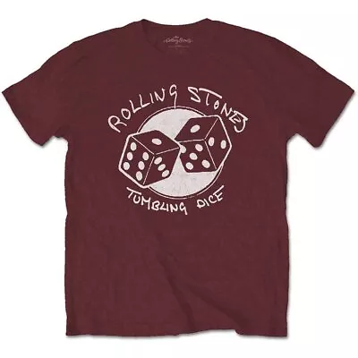 The Rolling Stones Tumbling Dice T-Shirt Red New • $21.96