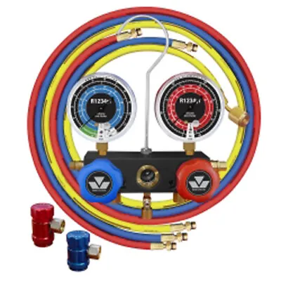 Mastercool 83272 R1234yf Aluminum Manifold Gauge Set • $190.18