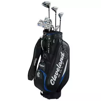 Cleveland Golf 2023-24 Mens Golf Package 10 Piece Steel Stiff Flex #GECLEVSTEEL • $1247