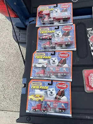 1999 Matchbox Twin Pack Coca Cola Lot 4 Of 5 Car / Semi Truck • $20