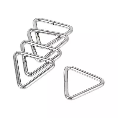Metal Triangle Ring Buckle 0.98 (25mm) Inner Width For Strap Craft DIY 10pcs • $7.57