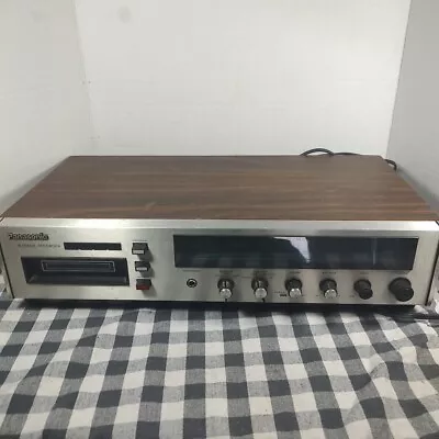 Vintage PANASONIC RS-817S 8 TRACK Recorder AM FM HOME STEREO NOT WORKING 4 PARTS • $24.99