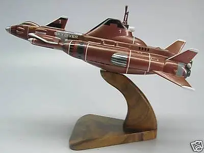 Skydiver-1 SHADO UFO Spacecraft Airplane Wood Model Small New • $518.95