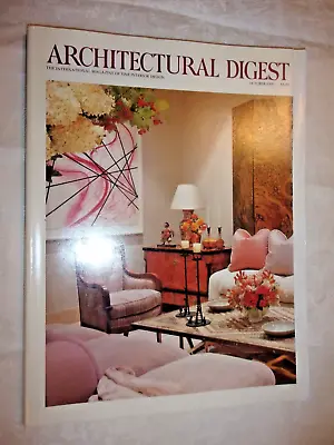Vintage Architectural Digest Magazine Oct 1991 • $15