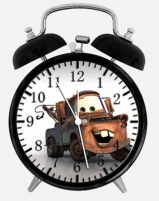 Disney Cars Mater Alarm Desk Clock 3.75  Home Or Office Decor W130 Nice For Gift • $22.95