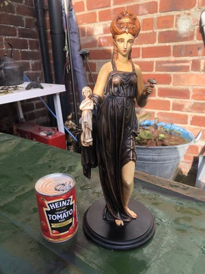 £85 • Buy Antique Spelter Statue Greek God Athena?
