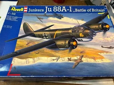 Revell Ju88A-1  Battle Of Britain ...Kit 4728 ....1/32 • $154.99