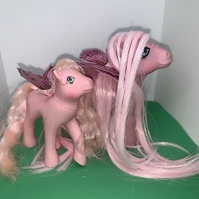 My Little Pony G1 Honeysuckle With Custom Mum • £20