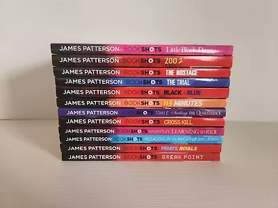 James Patterson - Bookshots - Bulk Lot Of 12 (A1 B6) • $79.99