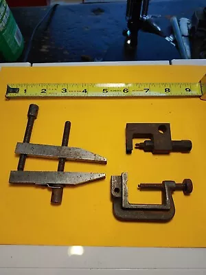 $9.99 • Buy Vintage Clamps , Lot Of 3 Machinist Tools 