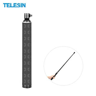 TELESIN Carbon Fiber Extendable Selfie Stick Rod Pole For Sports Camera GoPro AU • $27.79