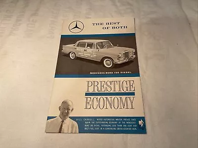 Mercedes Benz 190 Diesel Brochure Cross Country • $14