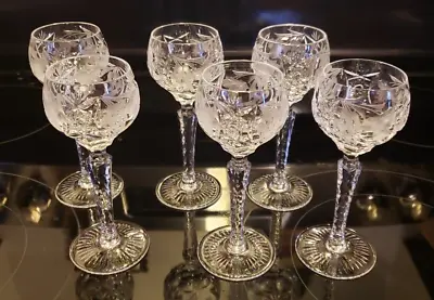 Nachtmann Traube Crystal Cordial Glasses Set Of 6 • $99.99
