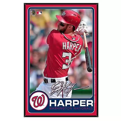 Bryce Harper Nationals/Phillies Large 17  X 11  Wood Sign Poster Photo - NEW! • $19.97