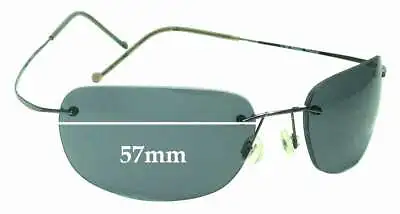 SFx Replacement Sunglass Lenses Fits Maui Jim MJ502 Kapalua - 57mm Wide *Please • $52.99