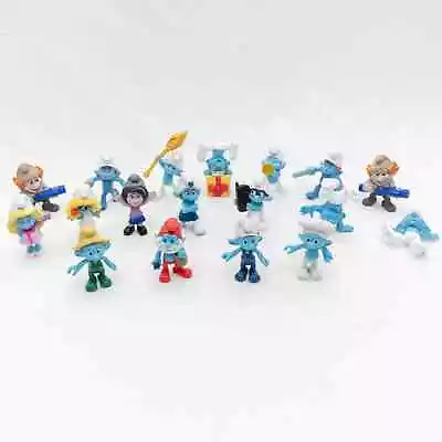 Vintage McDonald's Smurfs Figures 2013 Lot • $12.50