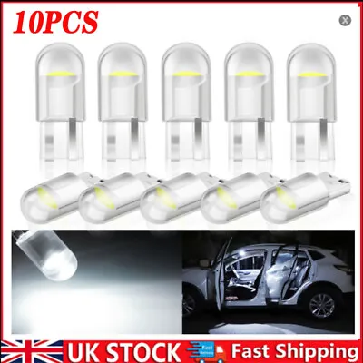 10x T10 501 Led Car Side Light White Bulbs Error Free Canbus Xenon W5w Sidelight • £2.98