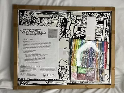 Vivid Velvet Color N Reveal Coloring Poster Board See Pictures For Contents NIB • $20