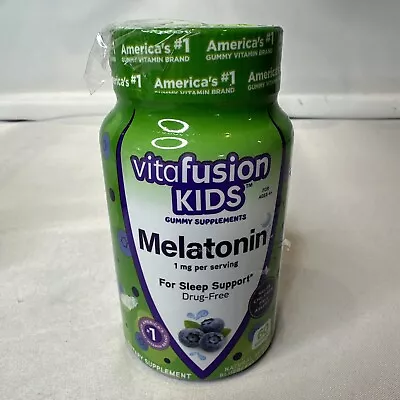 Vitafusion Kids Melatonin Gummies 1 Mg QTY 60 EXP 1/2025 • $3.98
