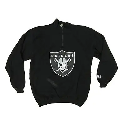 Oakland Raiders Thermal Football Starter Sweater Sz L • $28